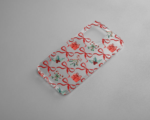 Holly Ribbon Phone Case