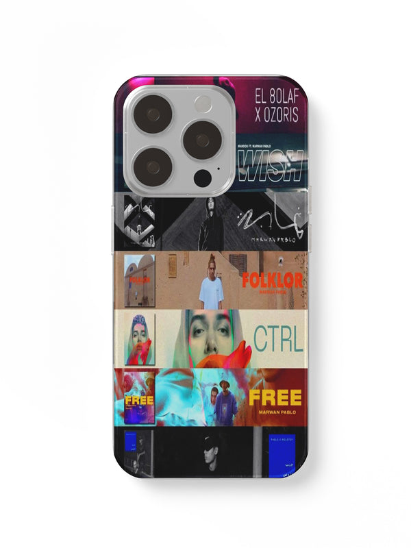 Marwan Pablo – Album Collage Phone Case