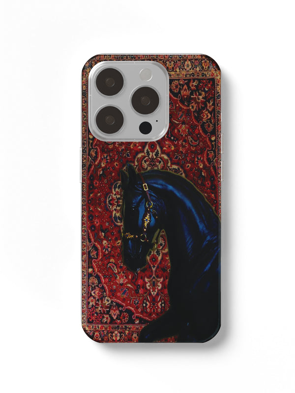 Black Horse Phone Case