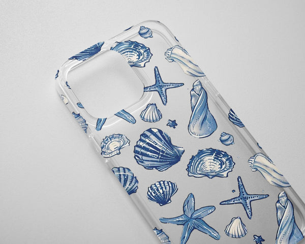 Blue Shell Mood Phone Case