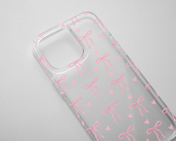 Bows Baby Pink Phone Case