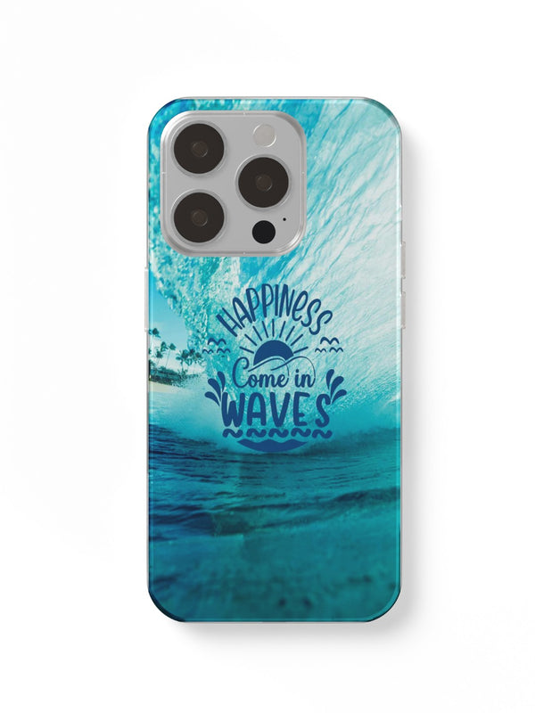 Happiness In Waves Phone Case