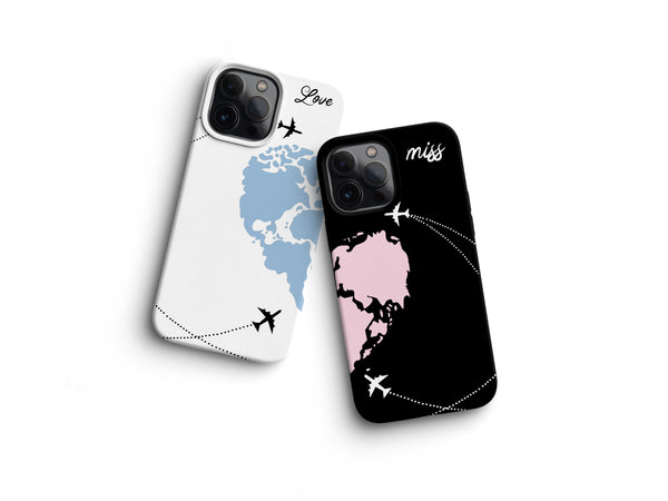 Hearts Couples Phone Cases