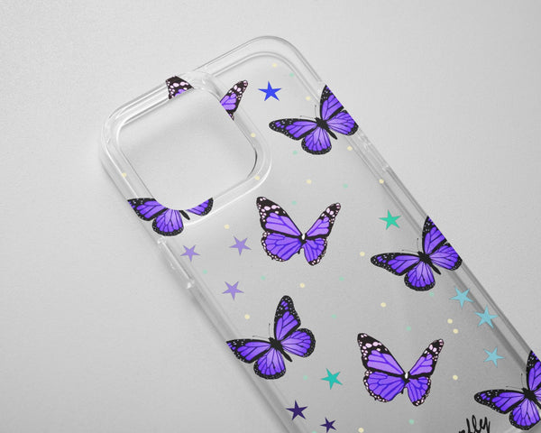 Purple Butterfly Phone Case