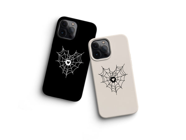 Spidey Heart Couples Phone Cases